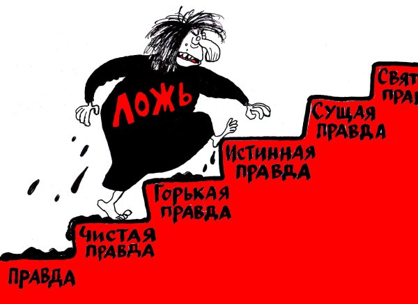 вранье карикатура