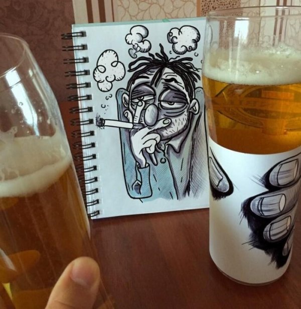 пиво арт