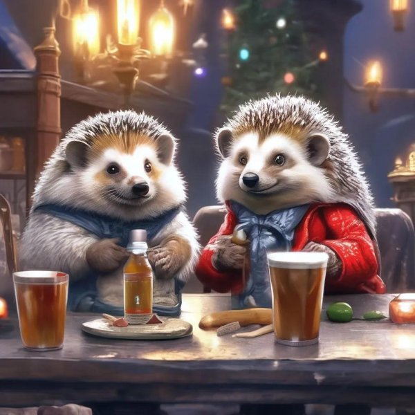 пьяные ежики