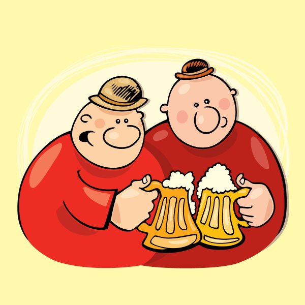 пиво рисунки