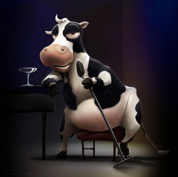 мультик корова