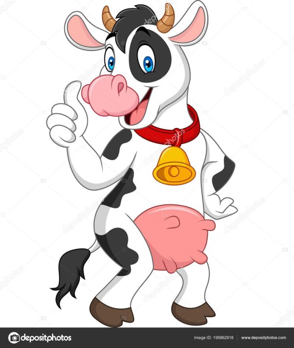 мультяшные коровы