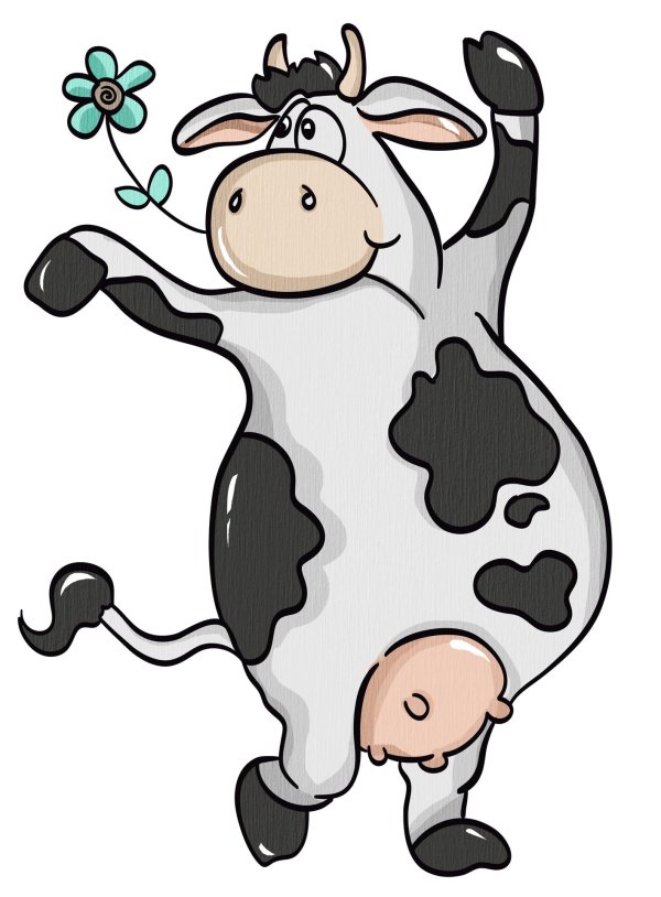 веселая буренка