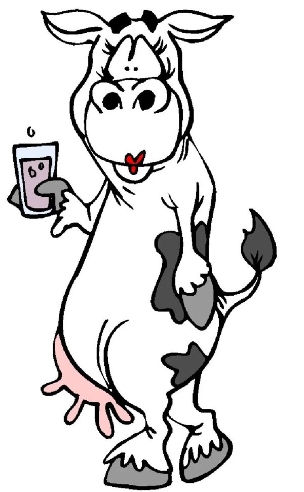 мультяшные коровы