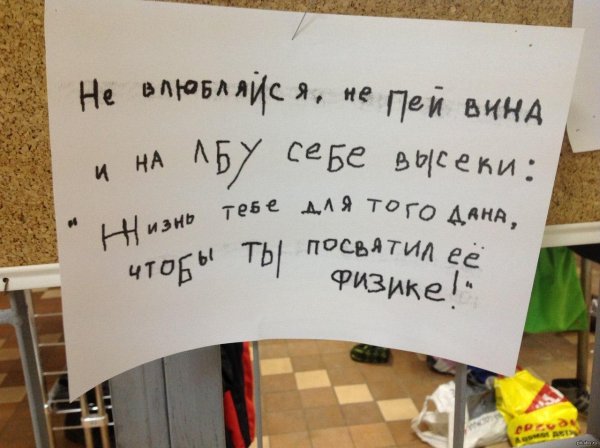 не пей вина