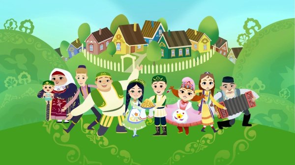 сабантуй картины для детей