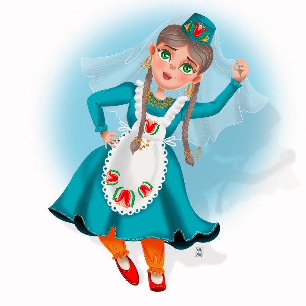 татарская девочка