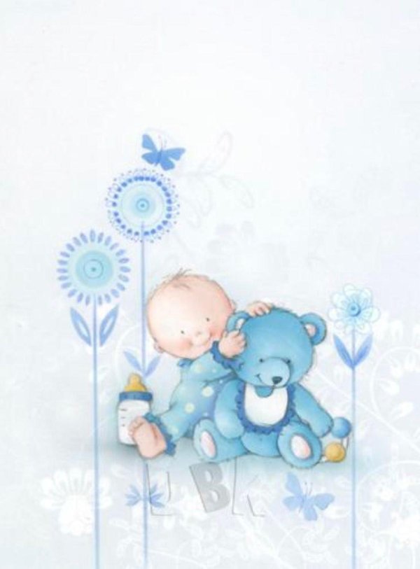 открытка новорожденному мальчику