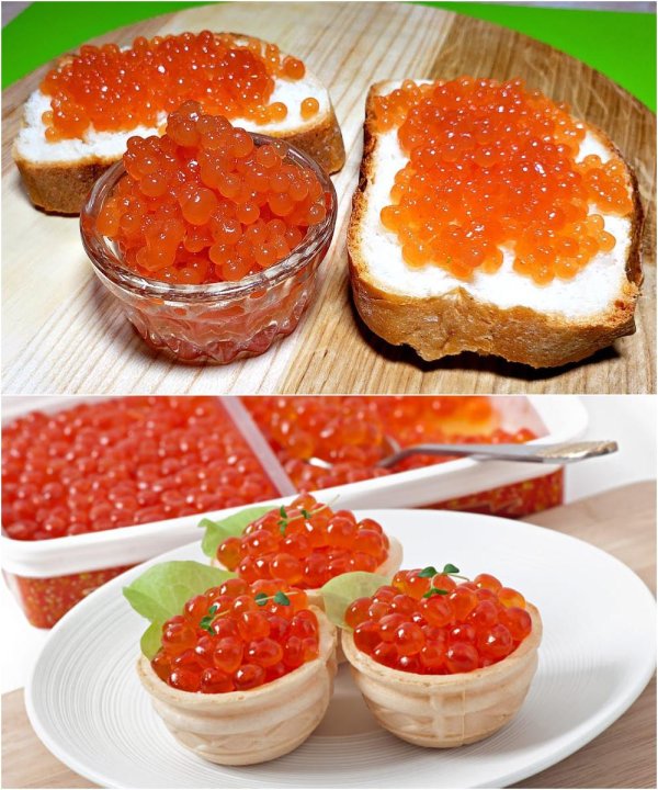 бутерброд с икрой