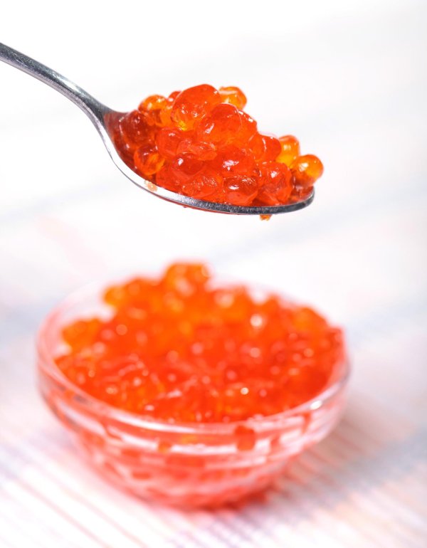 salmon caviar икра лососевая