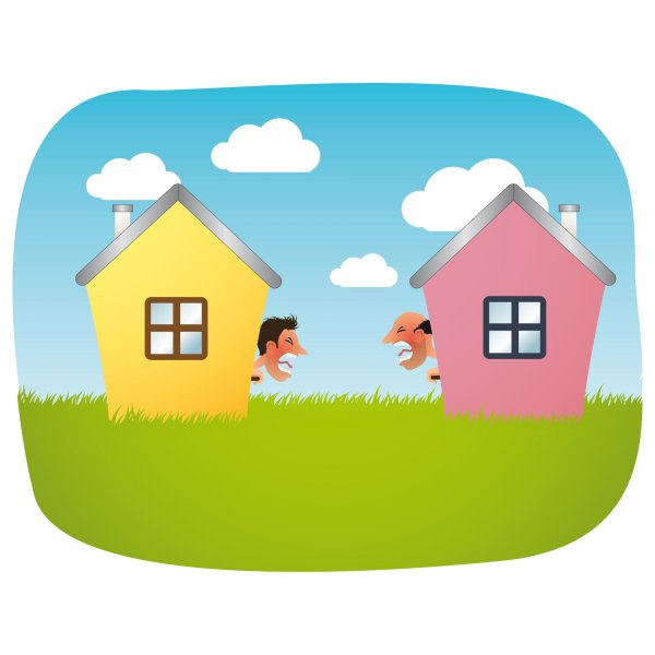 мультяшные домики