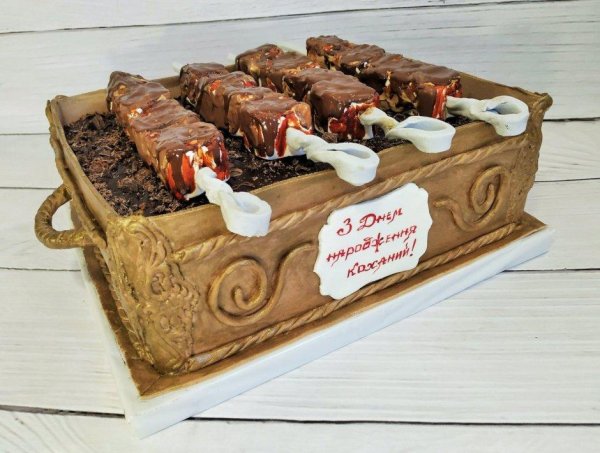 торт из шашлыка