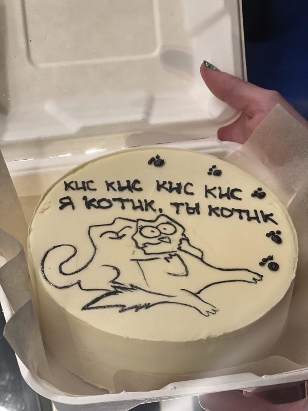 тортики с котиками