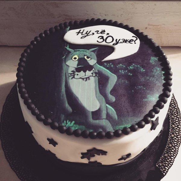 торт с волком