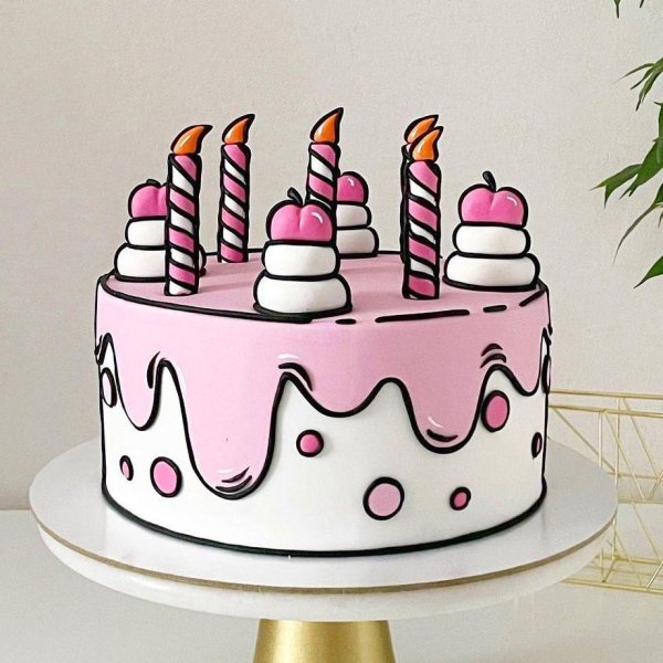 дизайн торта на день рождения