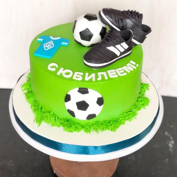 торт футбол для мальчика