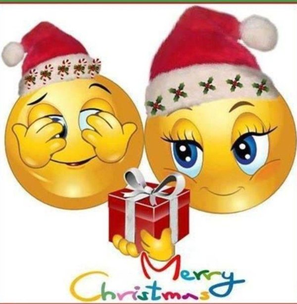 Новогодние смайлики