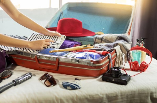 собранные чемоданы