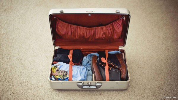 собранные чемоданы