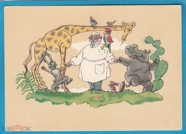 чуковский айболит гиппопотам