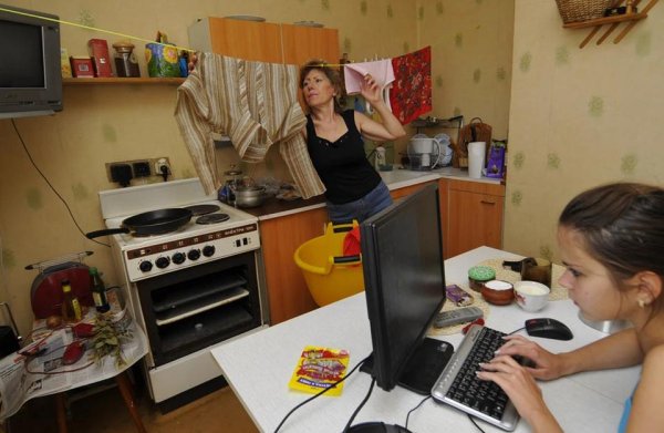 кухня плита