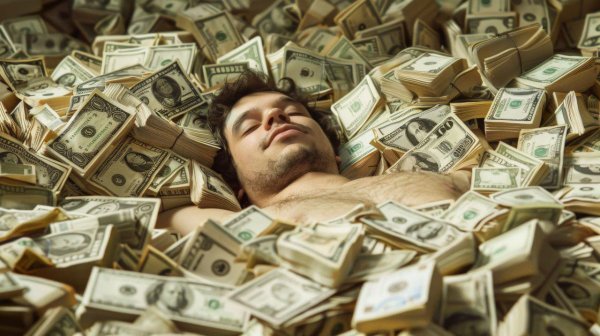 большое количество денег