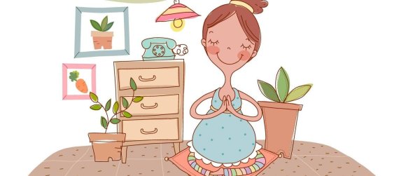 беременная мультяшная