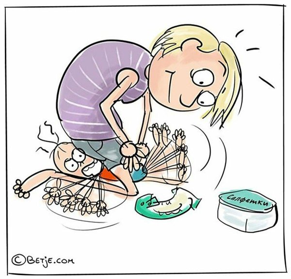 комиксы от многодетной мамы