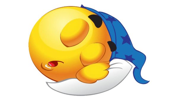 спящий смайл