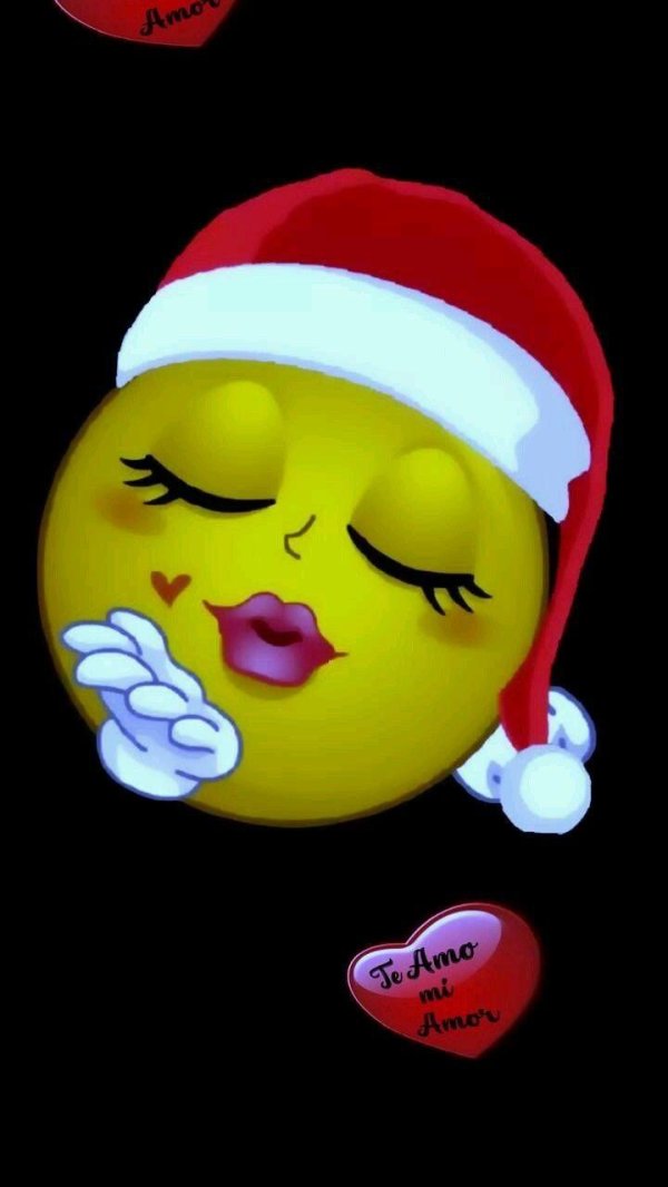 новогодние смайлы