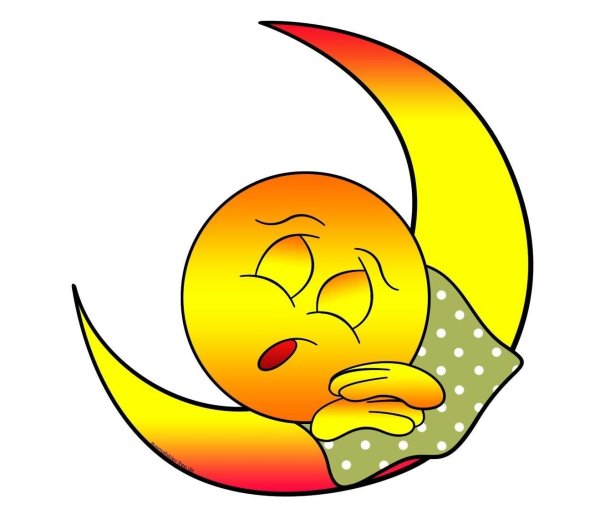 смайл месяц