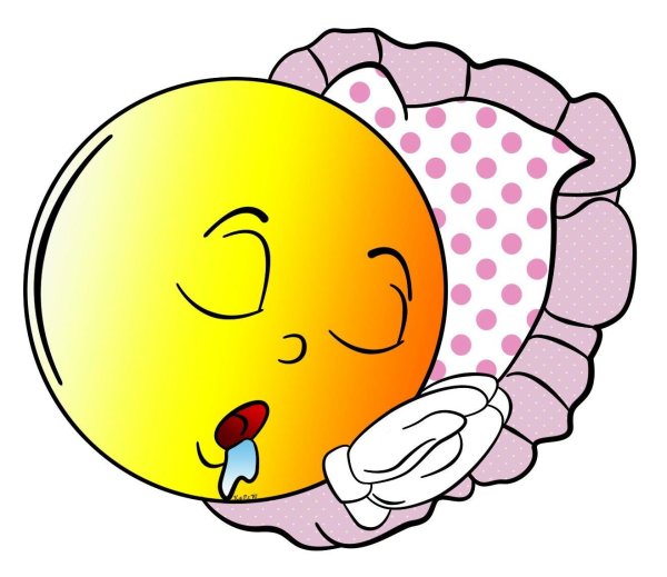 сонный смайл