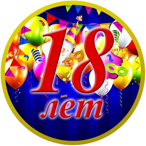 18 летием поздравление