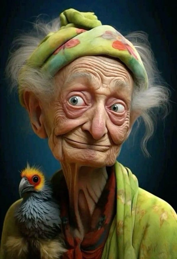 бабушка картина