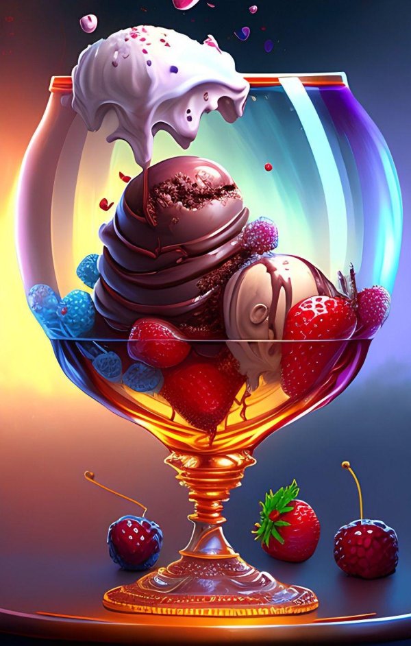 мороженое десерт