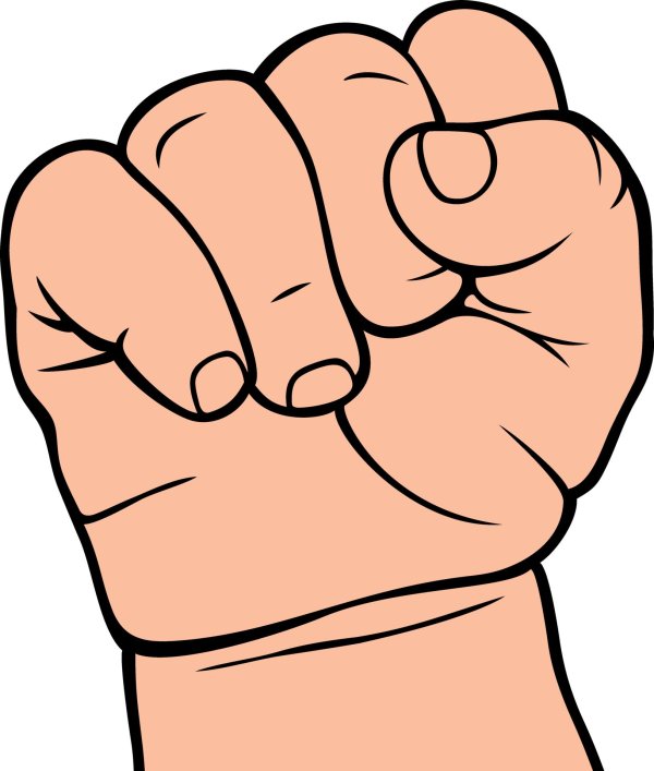 кулак мультяшный