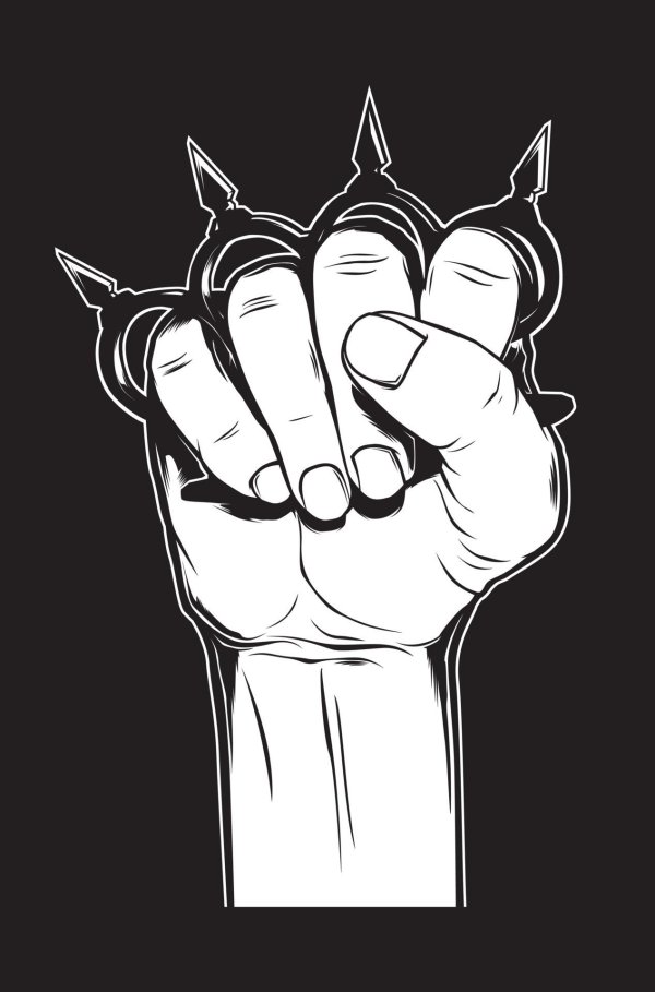 кастет эскиз