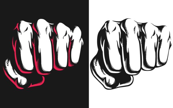 удар кулаком