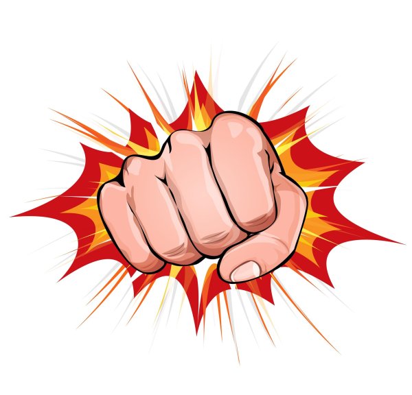 удар кулаком