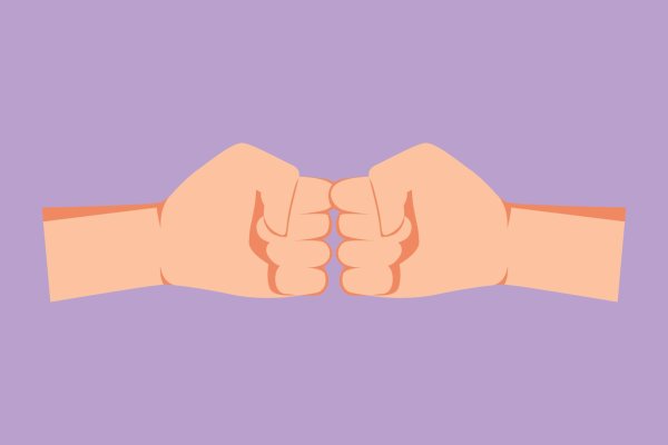 приветствие кулаками