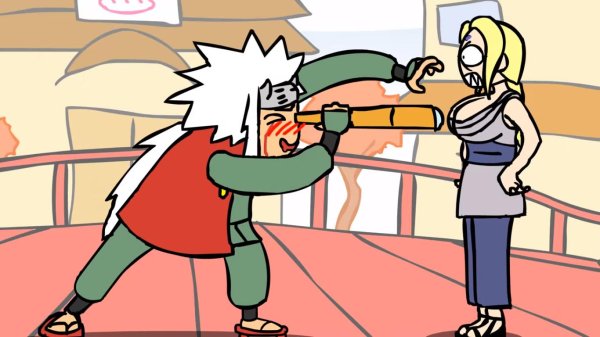 наруто спас цунаде