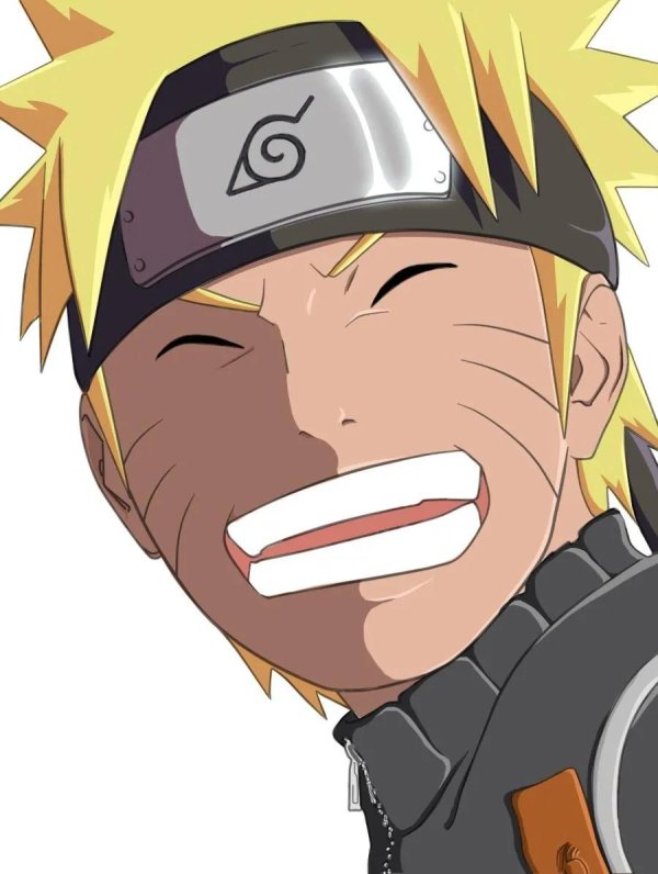 наруто улыбка