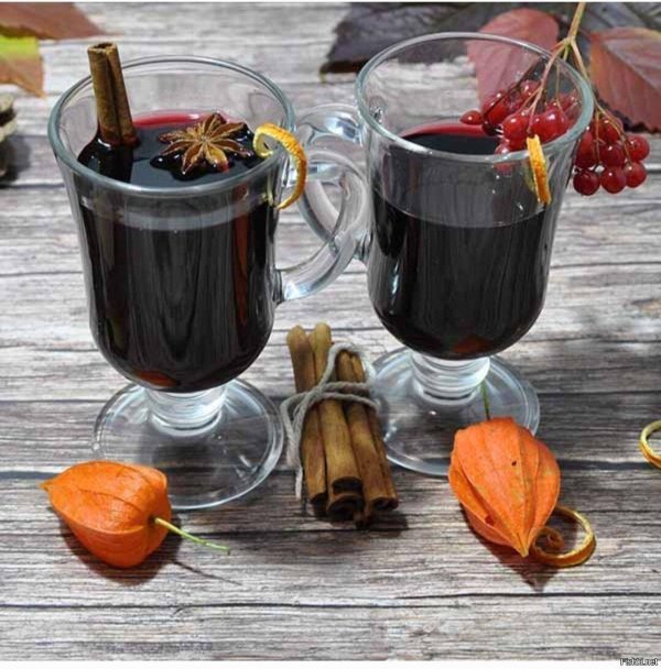 горячий глинтвейн