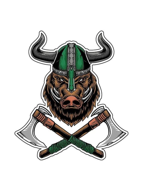 стикеры викинги