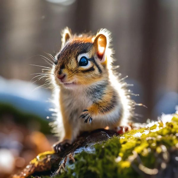 детеныш бурундука