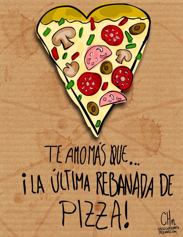 пицца рисунки