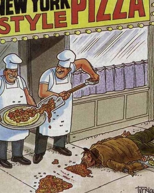 пицца карикатура