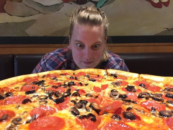 прикольная пицца