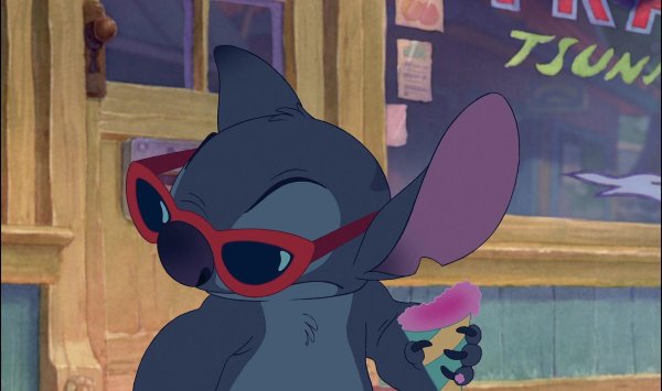 стич в очках