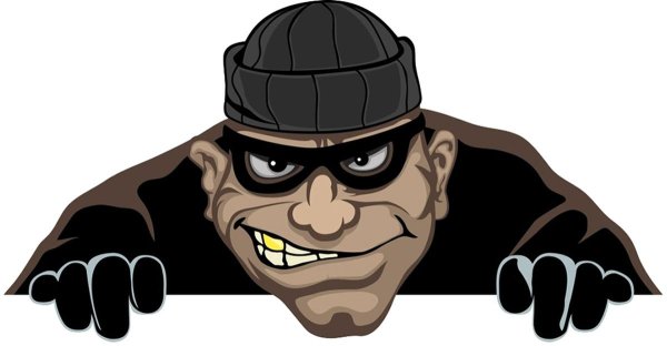 мультяшный бандит